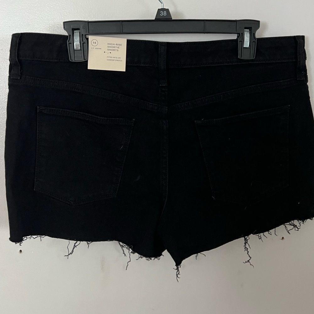 universal thread high rise shortie shorts NWT